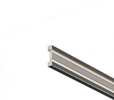 Гибкий шинопровод 5м Flexity черный Maytoni Busbar trunkings Flexity TRX200-115B (48V)