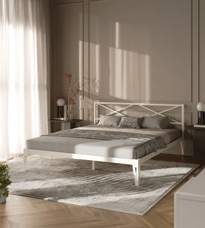 Кровать КМД 37 140 белый Форвард Орион 102178