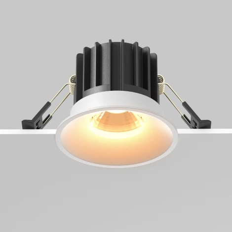 Встраиваемый светильник Maytoni Round DL058-12W2.7K-W (LED, 220V, круглые)
