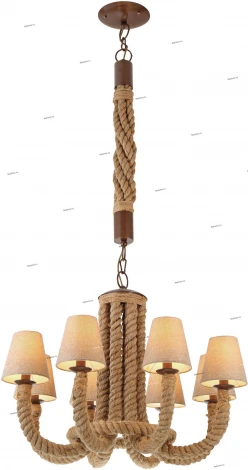 Подвесная люстра Arte Lamp Corda A8958LM-8BR