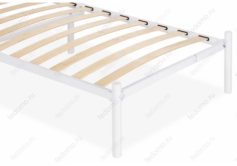 Односпальная кровать Woodville Фади 90х200 белая 491583
