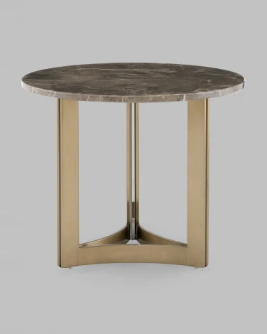 Журнальный столик Кассия 60*60 см темная керамика Stool Group арт.УТ000041501