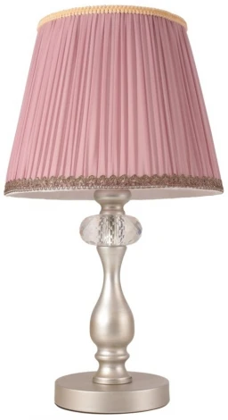 Интерьерная настольная лампа Crystal Lux Alegria LG1 SILVER-BROWN