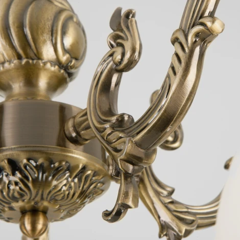 Потолочная люстра на штанге Eurosvet Caldera 60106/5 античная бронза (220V)