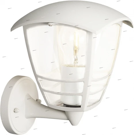 Бра уличное плафон вверх Massive Paris, 1 плафон, белый