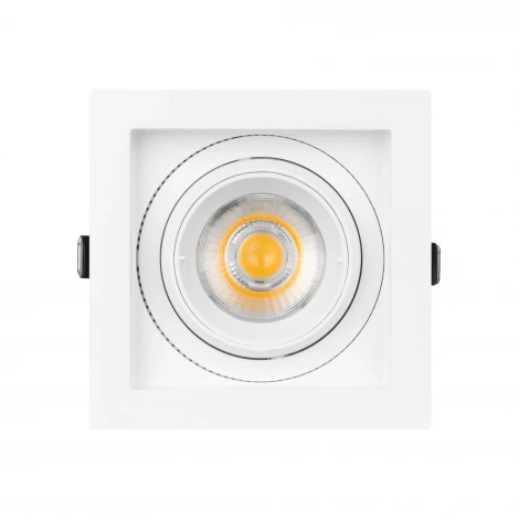 Встраиваемый светильник светодиодный MS-VORTEX-BUILT-S117x117-20W Day4000 (WH-WH, 40 deg, 230V) (Arlight, IP20 Металл) 057919