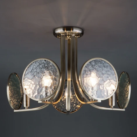 Потолочная люстра Eurosvet Cyrus 60073/5 античная бронза