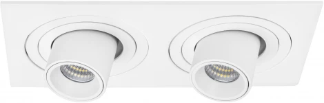 Встраиваемый светильник с рамкой Lightstar Intero i526162 (LED, 220V, круглые)