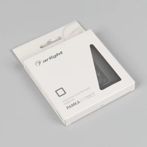 Рамка стеклянная FRM-OMALI-GS-1-GR (Arlight) 049665