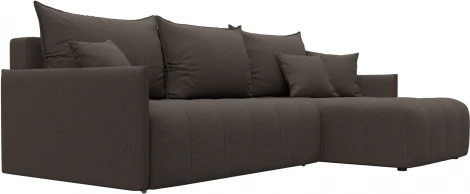 Диван угловой Лига-054 НПБ угол универсальный Лига Диванов (Рогожка) арт.129023