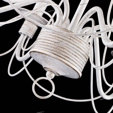 Подвесная люстра Freya Velia FR2046-PL-06-WG (220V, на цепи, подсвечник, свеча)