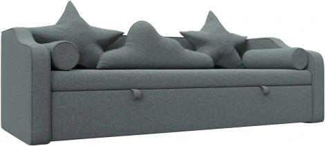 Диван детский прямой Рико (Серый/Рогожка) Лига Диванов арт.123681