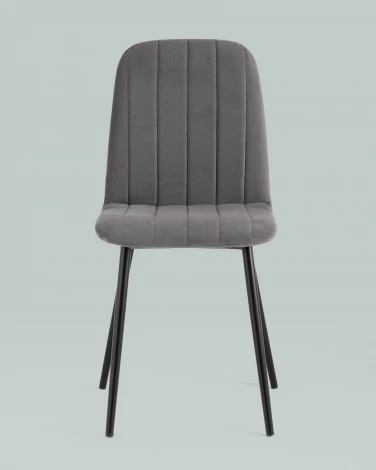 Стул Stool Group Easy велюр темно-серый УТ000034888