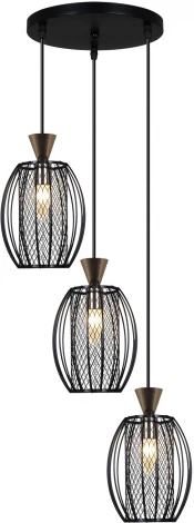 Подвесной светильник Reluce 00907-0.9-03 BK (220V, на проводе)