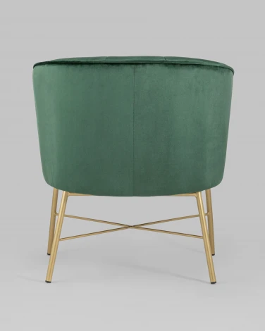 Кресло Stool Group Шале велюр зеленый УТ000005601