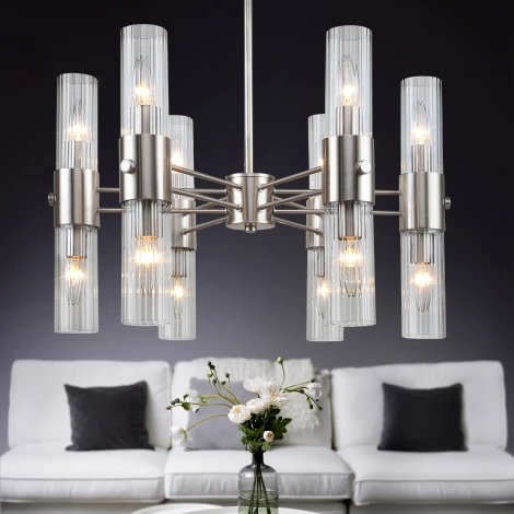 Потолочная люстра на штанге Rivoli Delia 3146-312