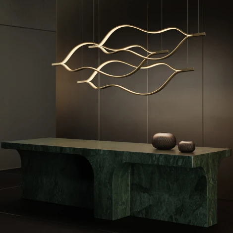 Подвесной светильник светодиодный Loft It Tape Light 10403/1400 AB (220V, на тросе)