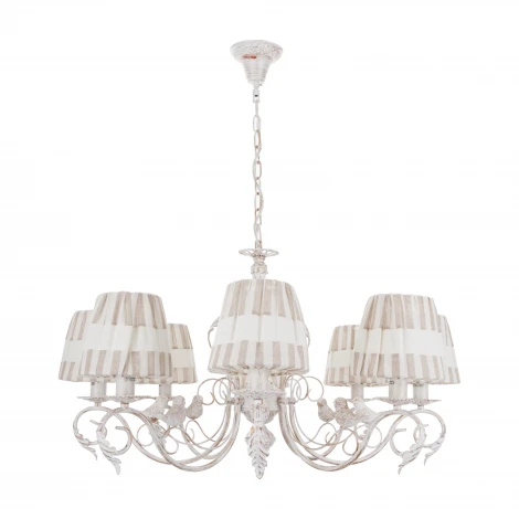 Подвесная люстра IDLamp Nido 555/8-Whitepatina