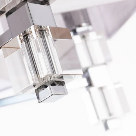 Подвесная люстра Arte Lamp North A5896LM-6CC (220V, на цепи, куб)