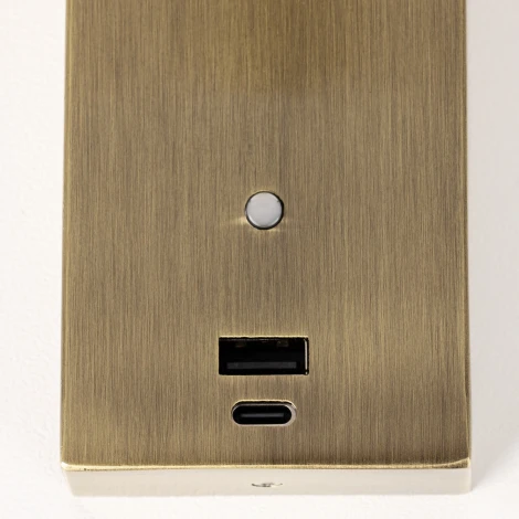 Спот для чтения Citilux Декарт CL704433 с USB (LED, 220V, выключатель)