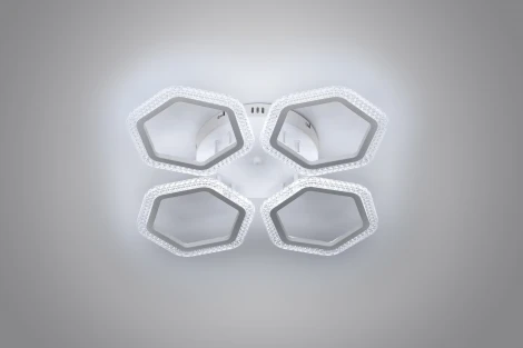 Потолочная люстра светодиодная с пультом Rivoli Nancy 6111-104