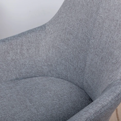 Стул R-Home Kent Сер/Тёмный Орех