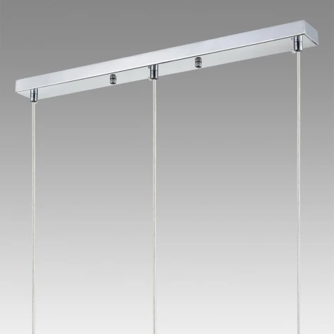 Подвесной светильник Lumion Isha 8102/3A хром/прозрачный металл/металл Е14 3*40W 220V (на проводе)