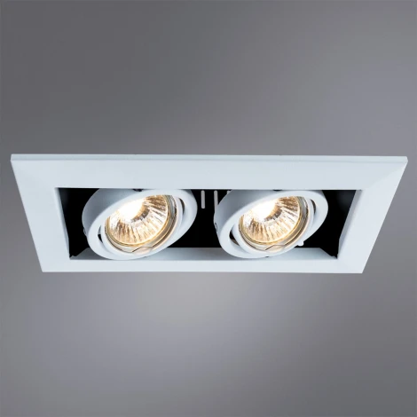 Встраиваемый точечный светильник Arte Lamp Cardani Piccolo A5941PL-2WH (220V)