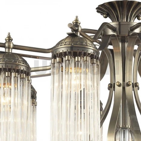 Потолочная люстра N-Light 663 663-08-52 antique brass