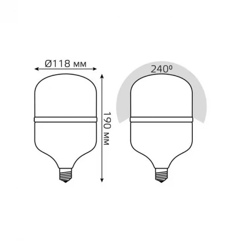 Лампочка светодиодная Gauss Elementary Promo 60424