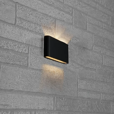 Архитектурная подсветка Feron Техно 48362 DH505, 8W, 460lm, 4000K, черный (LED, 220V, IP54)