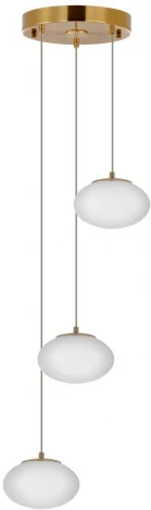 Подвесной светильник RGB Citilux Atman Smart Wi-Fi CL226A033 (LED, 220V, голосовое управление, пульт управления, управление смартфоном, умный дом - Алиса, Маруся, Салют, на проводе)