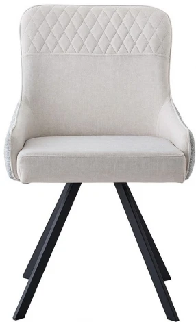 Стул ESF LEOVIC бежевый/WT2105/черный