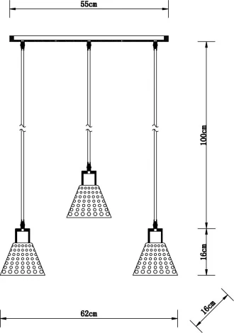 Подвесной светильник Arte Lamp Lancaster A5891SP-3BK