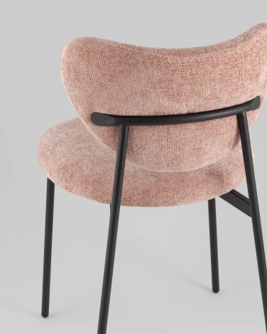Стул Rina шенилл пыльно-розовый Stool Group УТ000042345