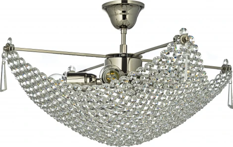 Потолочная люстра Arti Lampadari Roma E 1.3.50.501 N (220V, хрусталь)