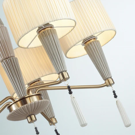 Подвесная люстра Latte 5403/5 (220V, подвески, на цепи)
