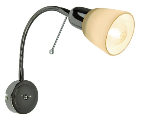 Бра на гибкой ножке Arte Lamp Lettura A7009AP-1BC (220V)