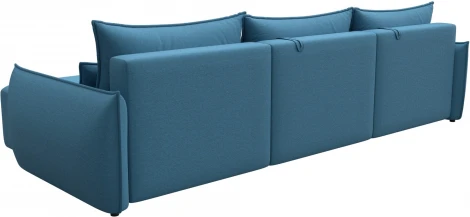 Диван угловой Лига-051 НПБ Лонг угол универсальный Лига Диванов (Рогожка) арт.128662