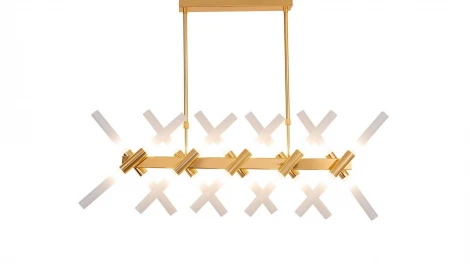 Потолочная люстра Lumina Deco Alford  LDP 6036-20 GD