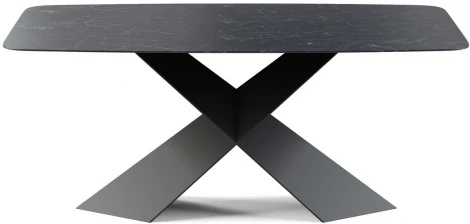 Стол Tyler 180, керамика темный Top Concept 13746