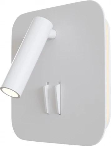 Настенный светильник (бра) Ios 176 3000К 9Вт IP 20 LED Maytoni Technical C175-WL-01-6W-W (220V, выключатель)