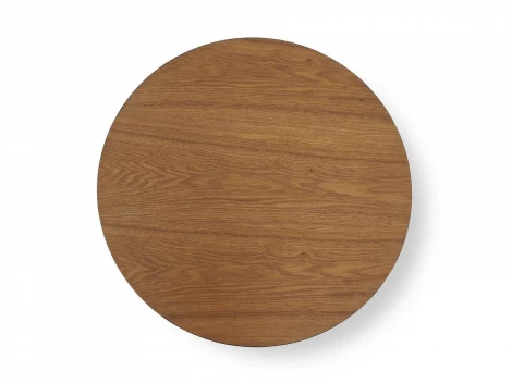 Стол журнальный Genua round ОГОГО 803379 (коричневый, черный)