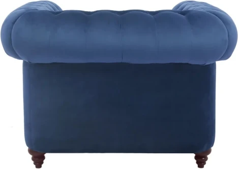 Кресло Chester Classic ОГОГО (арт.665408), (Ткань/Синий)