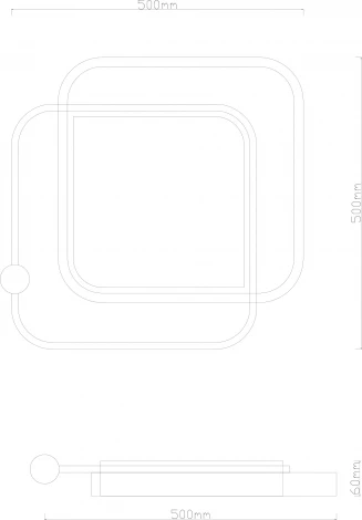 Потолочный светильник Arte Lamp A2658PL-58GO (LED, 220V)