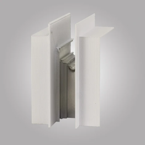 Коннектор угловой внешний для встраиваемого магнитного шинопровода AM Group MAGNET AM402 LL-20С90° ВНЕШНИЙ WH (48V)