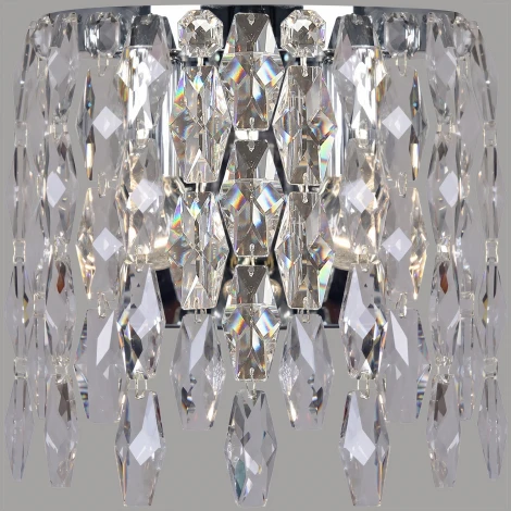 Бра хрустальное ILLUMICO IL5051-1WZF-25 CH ELITE