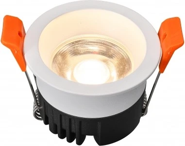 Встраиваемый светильник iLedex Mars 107-7W-D64-3000K-24DG-WH (220V, круглые)