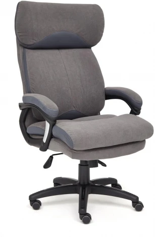 Кресло DUKE (Флок,Ткань /Серый)