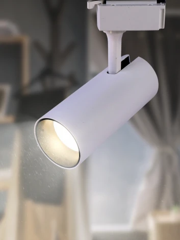 Трековый светильник ЭРА TR5-10 COB WH (LED, 220V)